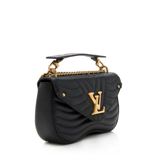 Louis Vuitton Calfskin New Wave Chain MM Shoulder Bag