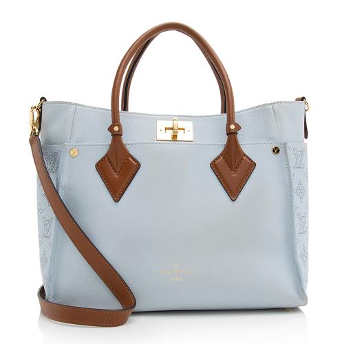 Louis Vuitton Calfskin On My Side MM Tote