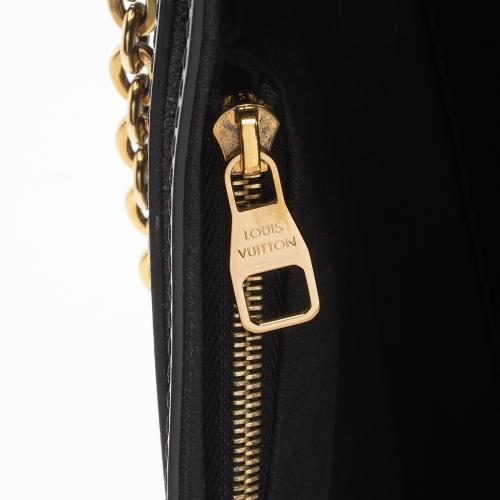 Louis Vuitton Calfskin Studded Chain Louise Shoulder Bag