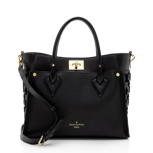 Louis Vuitton Calfskin On My Side MM Tote (SHF-21611) – LuxeDH