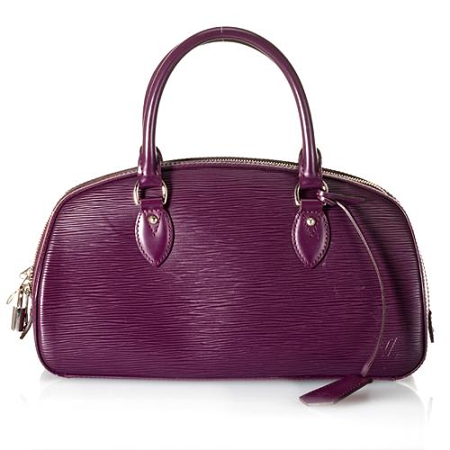 Louis Vuitton Cassis Epi Leather Jasmin Satchel Handbag
