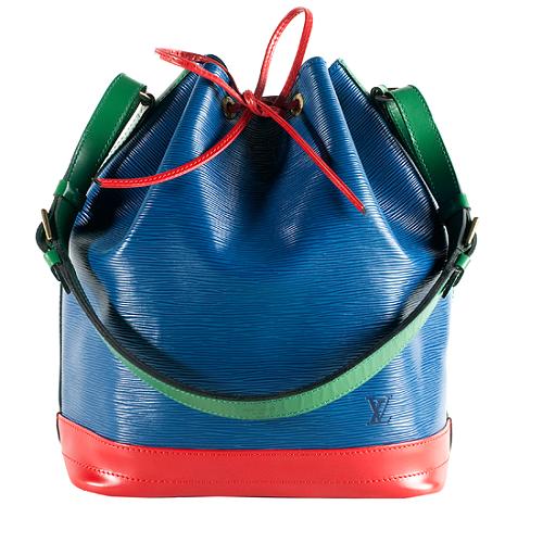 Louis Vuitton Color Block Epi Leather Petit Noe Handbag