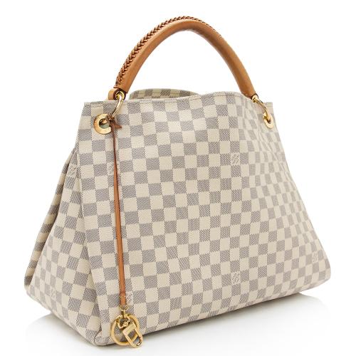 Louis Vuitton Damier Azur Canvas Artsy MM Bag - Yoogi's Closet