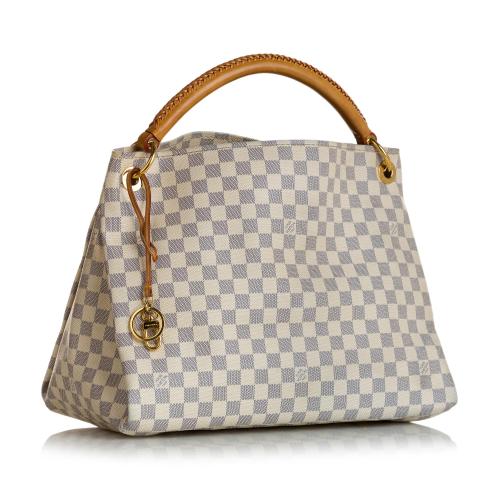 Louis Vuitton Coated Canvas Damier Azur Artsy GM Louis Vuitton