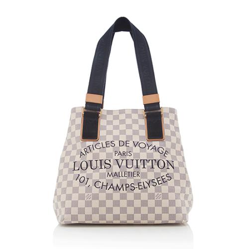 Louis Vuitton Limited Edition Damier Azur Beach Cabas PM Tote