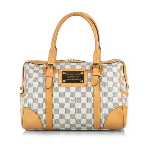 LOUIS VUITTON Damier Azur Berkeley Handbag