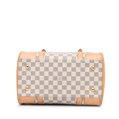 Louis Vuitton, Bags, Louis Vuitton Damier Azur Berkeley Satchel Handbag
