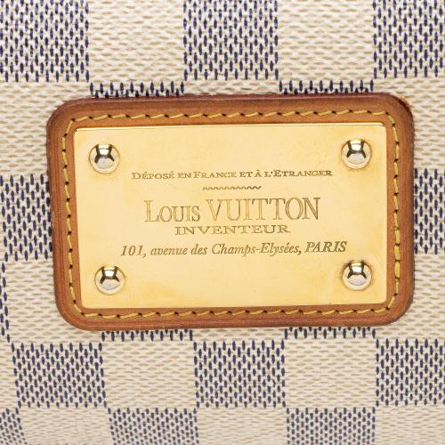 Louis Vuitton Brown, Pattern Print Damier Ebene Eva Clutch