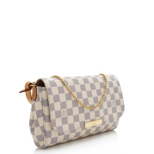 Louis Vuitton Damier Azur Favorite MM Shoulder Bag