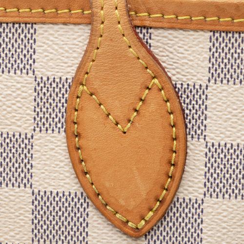 Louis Vuitton Damier Azur Neverfull MM w/ Pouch - Neutrals Totes, Handbags  - LOU798156