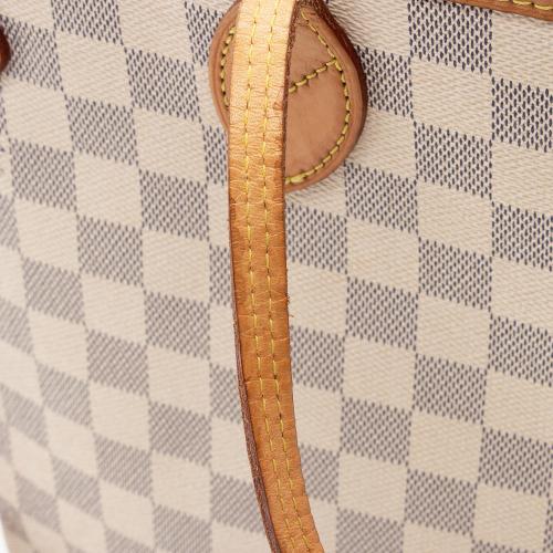 Louis Vuitton LV Neverfull damier azur limited edition Beige ref.824915 -  Joli Closet