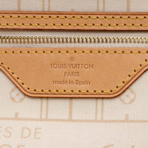 Louis Vuitton Damier Azur Neverfull MM Tote