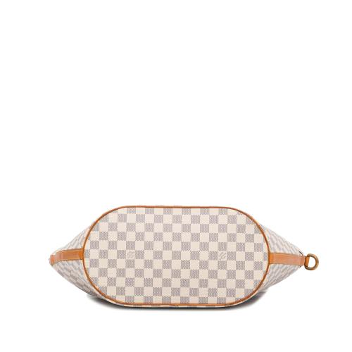 Louis Vuitton Louis Vuitton Pampelonne GM White Damier Azur Canvas