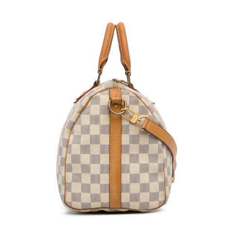 Louis Vuitton Damier Azur Speedy Bandouliere 30, Louis Vuitton Handbags