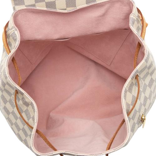 Louis Vuitton, Bags, Louis Vuitton Sperone Backpack Damier Azur Pink