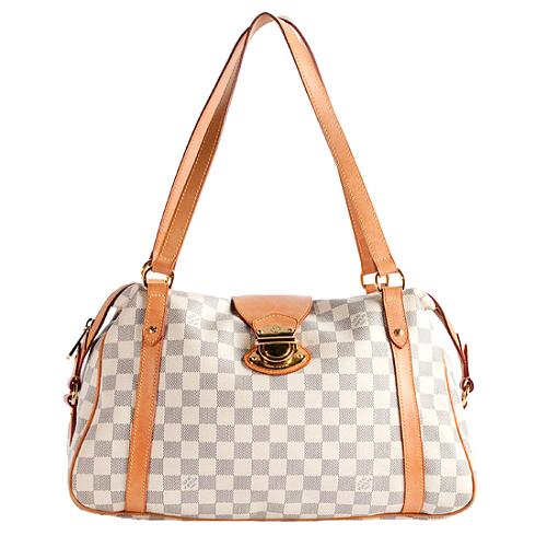 Louis Vuitton Damier Azur Stresa PM Shoulder Handbag