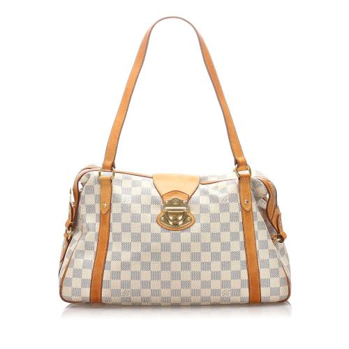 Louis Vuitton Damier Azur GM Stresa Shoulder Handbag