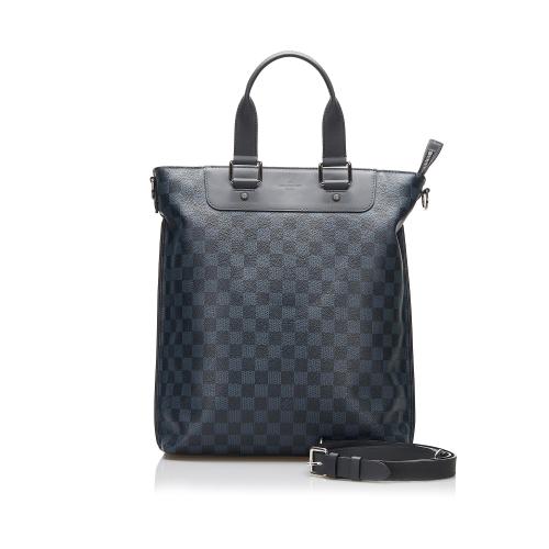 Damier Cobalt Cabas Sac Jour Satchel – AMUSED Co