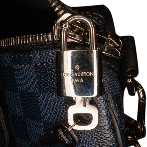 Louis Vuitton Damier Cobalt Jungle Keepall Bandouliere 45