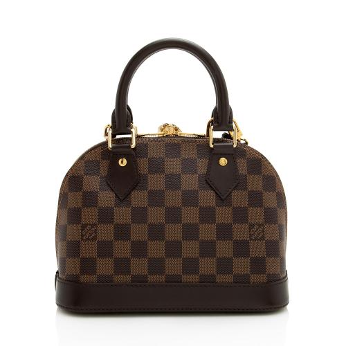 2020 Louis Vuitton FRANCE Damier Alma BB Crossbody Strap Bag $1760+TAX