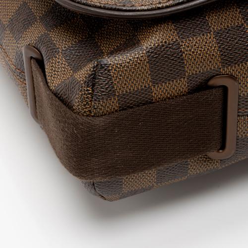 Louis Vuitton Damier Ebene Brooklyn MM Messenger Bag