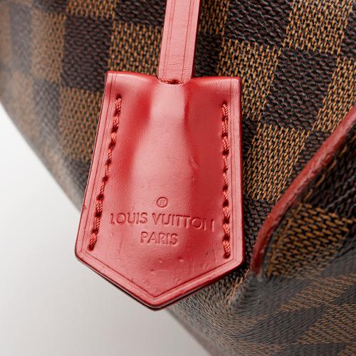 Louis Vuitton Brown, Pattern Print Damier Ebene Caissa mm