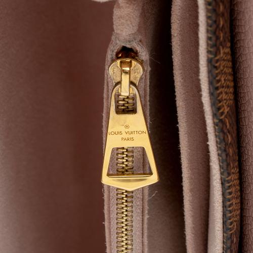 Louis Vuitton Damier Ebene Calfskin Clapton PM Shoulder Bag