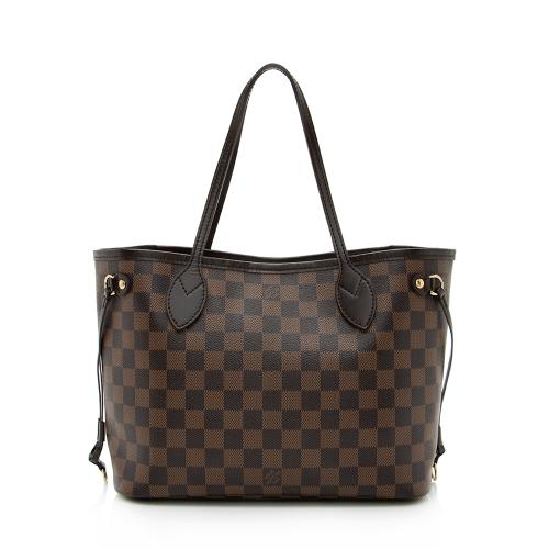 Louis Vuitton Damier Ebene Neverfull PM Tote