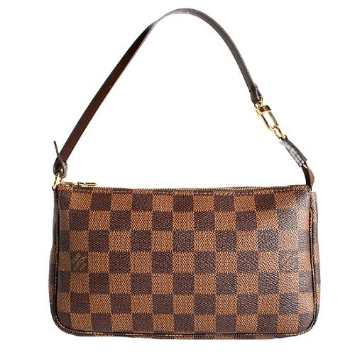 Louis Vuitton Damier Ebene Canvas Pochette Accessoires Shoulder Handbag