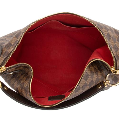 Louis Vuitton Duomo Hobo Damier Ebene Handbag for Women