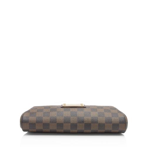 Louis Vuitton Damier Ebene Eva Clutch