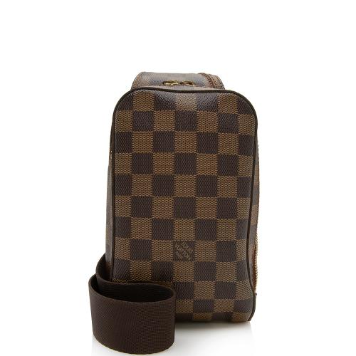 Louis Vuitton Damier Ebene Geronimo Sling Bag – Louis Lady