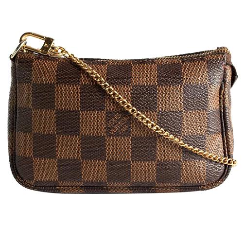 Louis Vuitton Damier Ebene Mini Pochette Accessoires Handbag