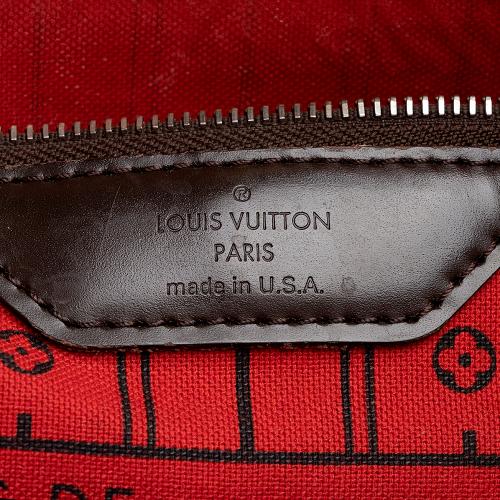Louis Vuitton Damier Ebene Neverfull MM Tote - FINAL SALE