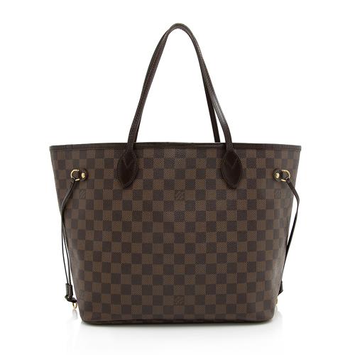 Louis Vuitton Damier Ebene Neverfull MM Tote