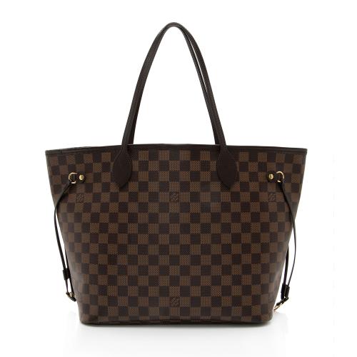 Louis Vuitton Damier Ebene Neverfull MM Tote