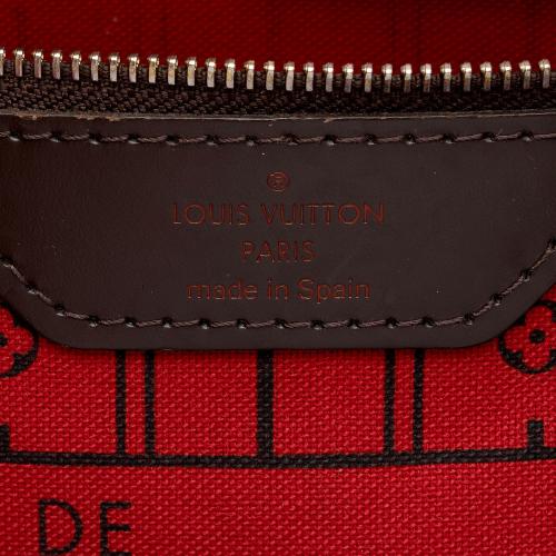 Louis Vuitton Damier Ebene Neverfull MM Tote, Louis Vuitton Handbags