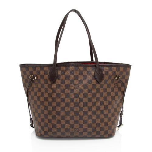 Louis Vuitton Damier Ebene Neverfull MM Tote