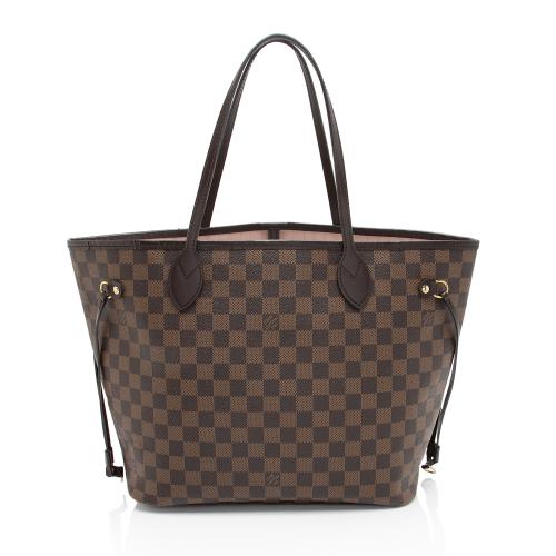 Louis Vuitton Damier Ebene Neverfull MM Tote