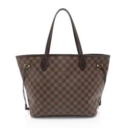 Louis Vuitton Damier Ebene Neverfull MM Tote