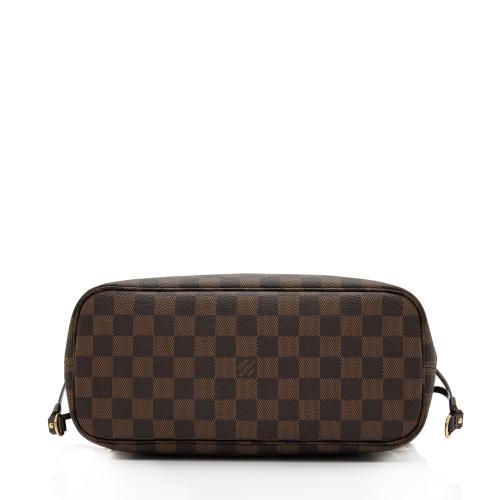 Louis Vuitton Small Damier Ebene Nevefull PM Tote with Pouch