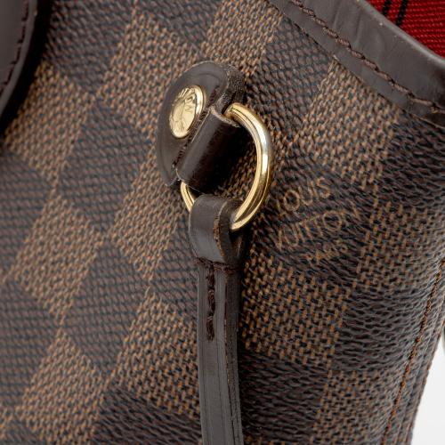 Brown Damier Ebene Coated Canvas Neverfull PM Gold Hardware, 2021