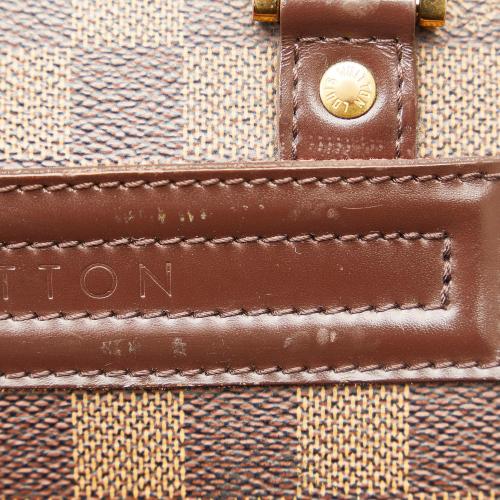 Louis Vuitton Damier Ebene Nolita Satchel Bag Brown