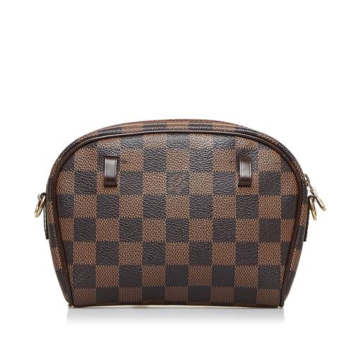 LOUIS VUITTON Damier Ebene Pochette Ipanema Shoulder Crossbody Bag