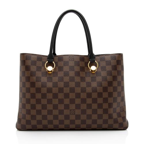 Louis Vuitton 2021 Damier Ebene Riverside Tote - Totes, Handbags