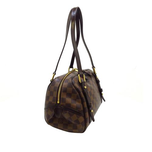 Оригінальний пояс louis vuitton, Brown Louis Vuitton Damier Ebene Rivington  PM Shoulder Bag