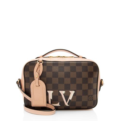 Louis Vuitton Damier Ebene Santa Monica Shoulder Bag