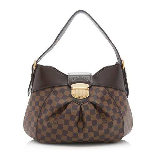 Louis Vuitton Damier Ebene Sistina MM Shoulder Bag