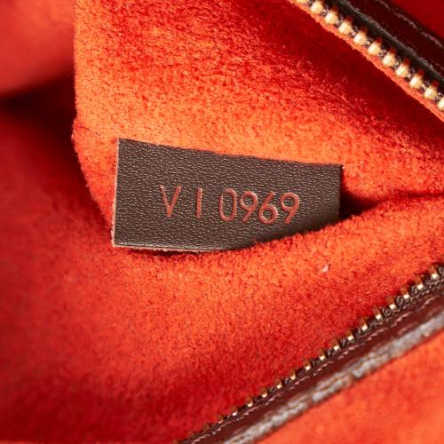 Louis Vuitton Damier Ebene Triana N51155 Brown Cloth ref.1034076 - Joli  Closet