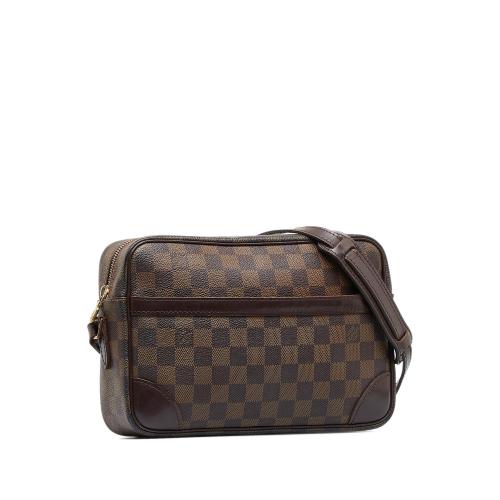 LOUIS VUITTON Trocadero 27 Used Shoulder Bag Monogram Leather